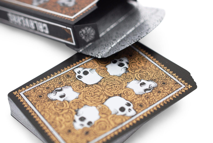 Midnight Calaveras Playing Cards by Dead On Paper