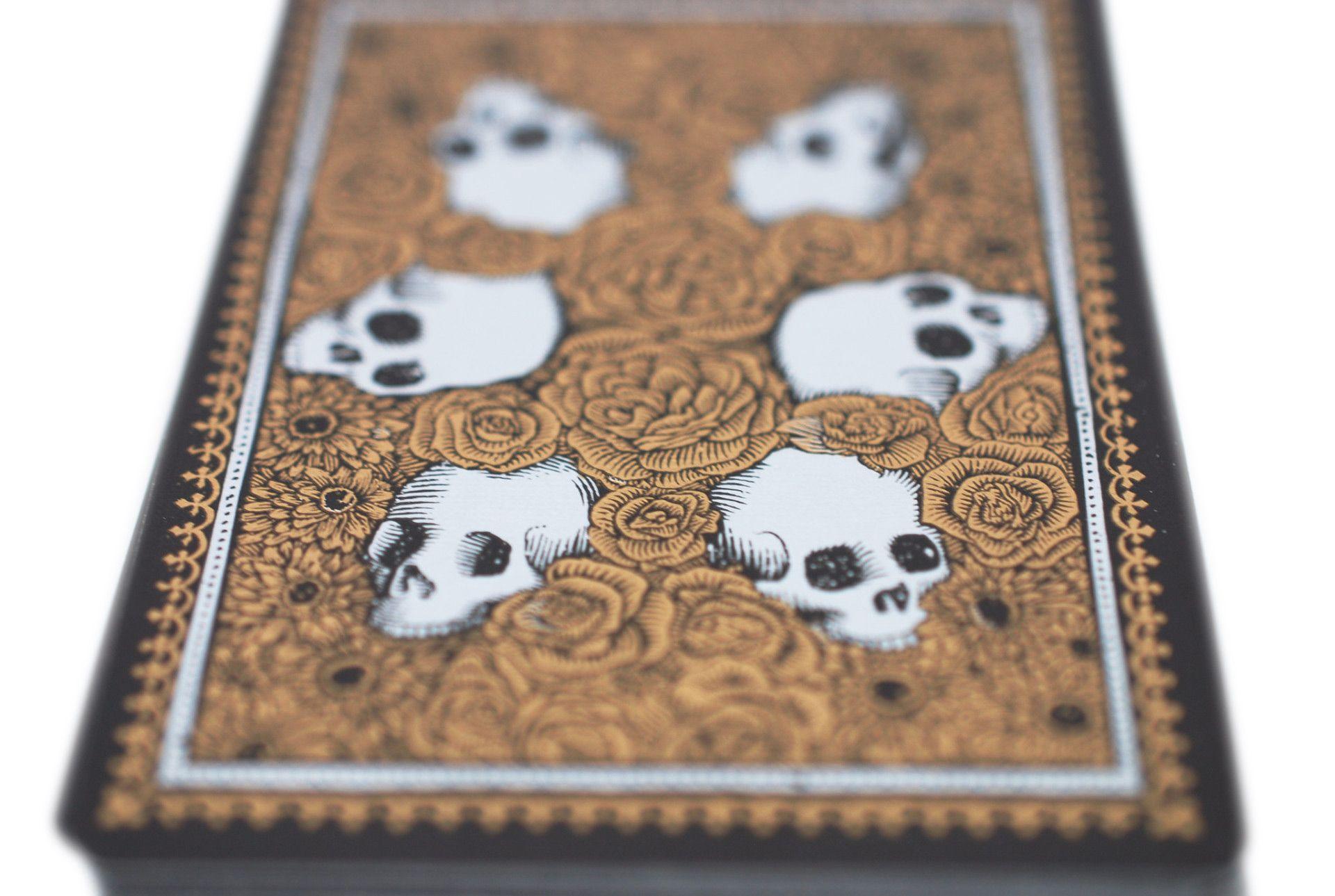 Midnight Calaveras Playing Cards by Dead On Paper