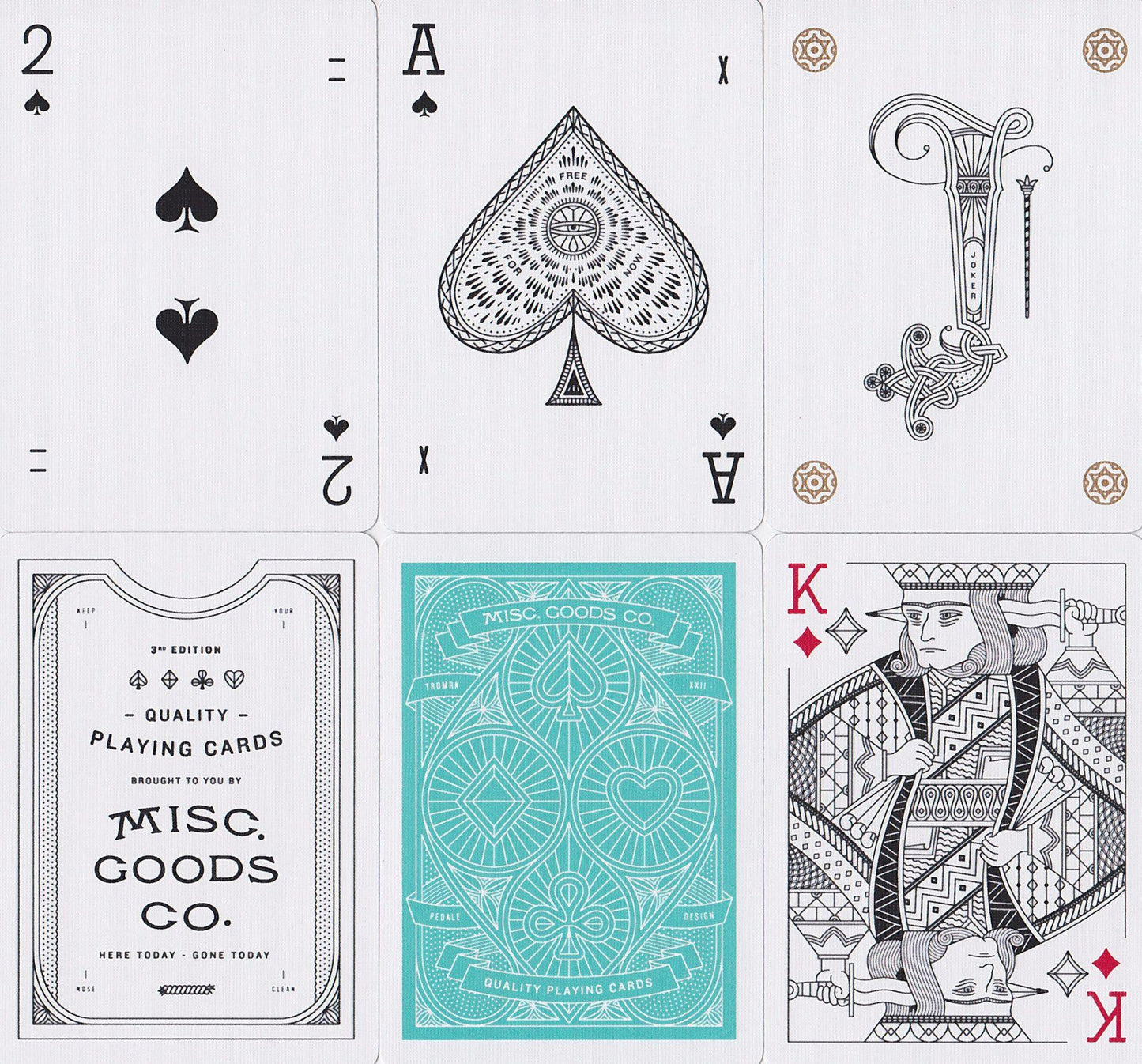 Misc. Goods Co. Playing Cards by Misc. Goods Co.