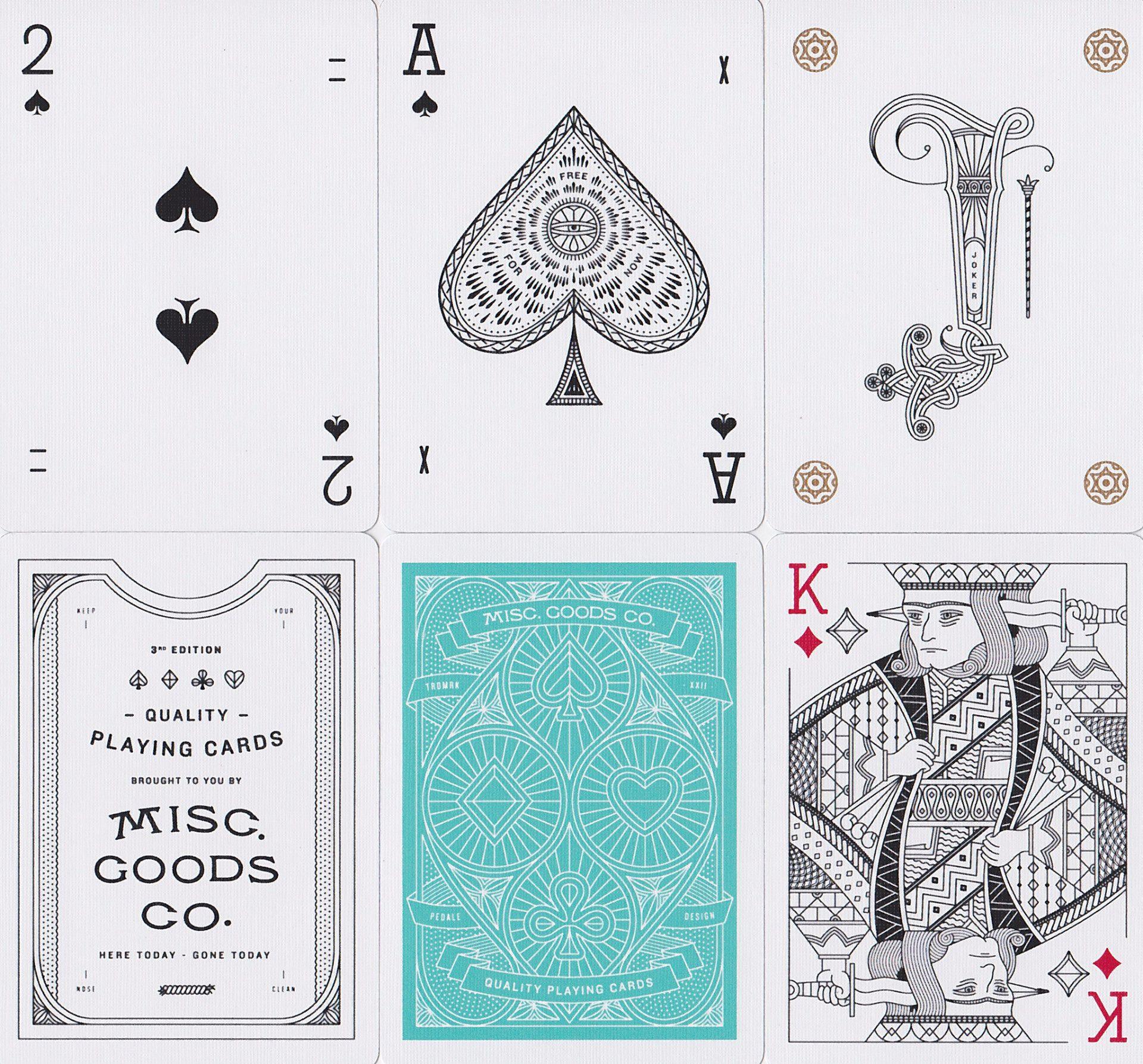 Misc. Goods Co. Playing Cards by Misc. Goods Co.