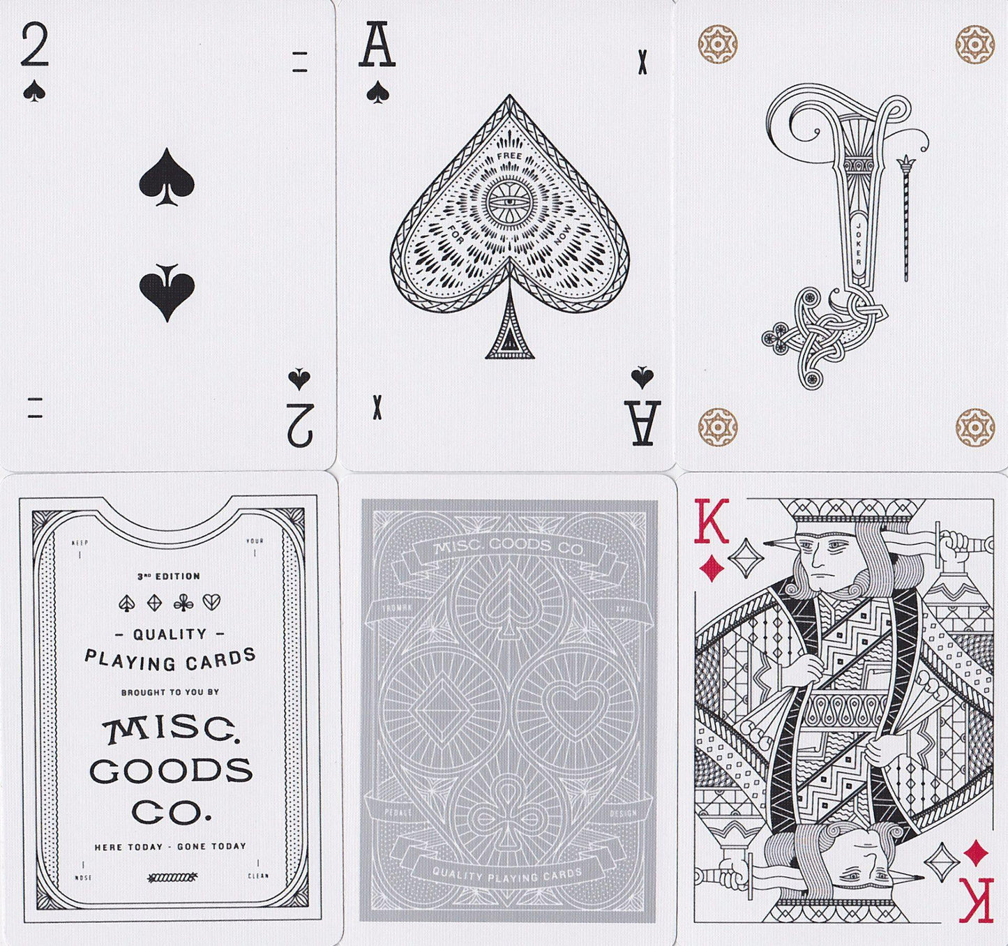 Misc. Goods Co. Playing Cards by Misc. Goods Co.