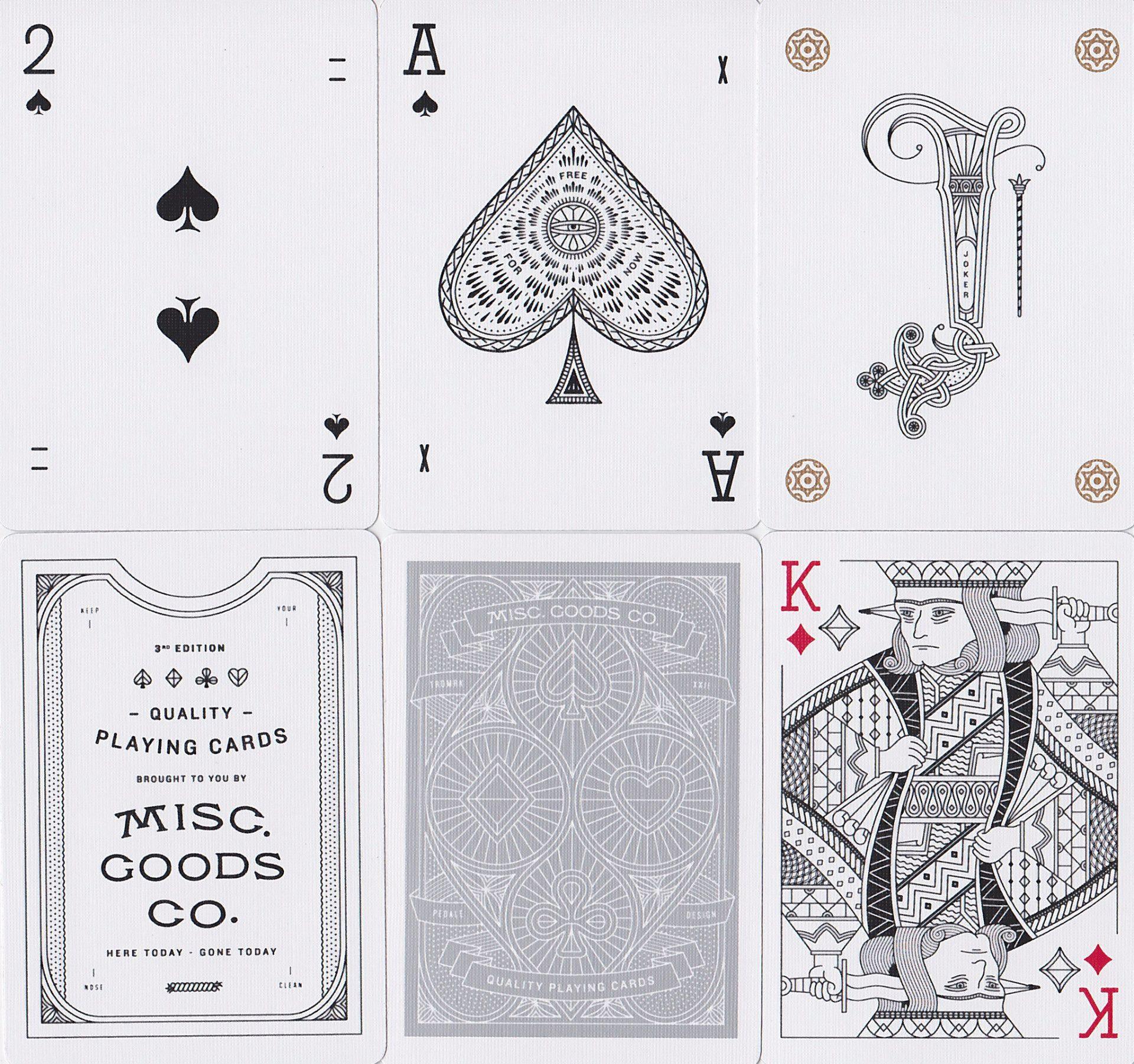Misc. Goods Co. Playing Cards by Misc. Goods Co.