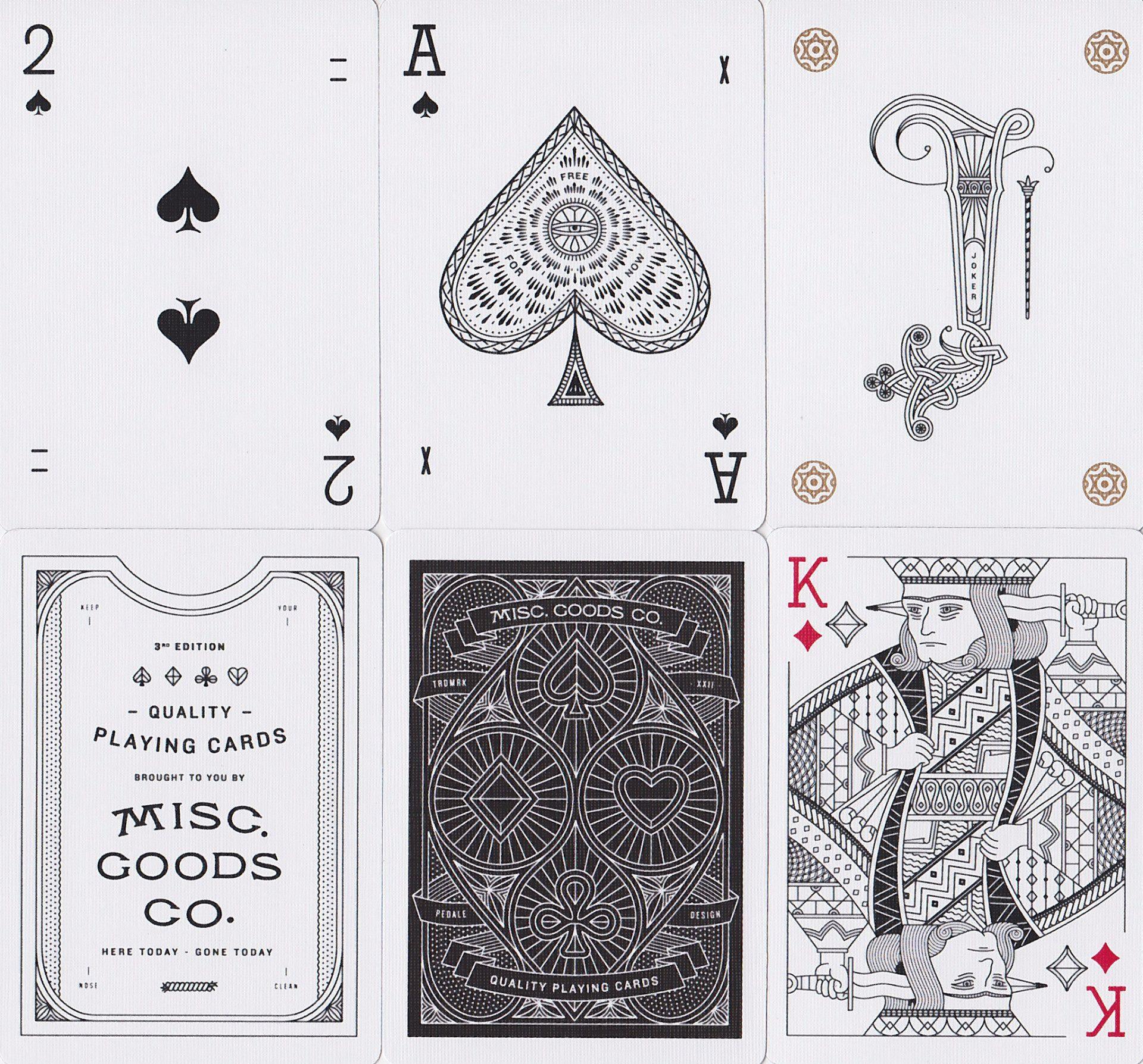Misc. Goods Co. Playing Cards by Misc. Goods Co.