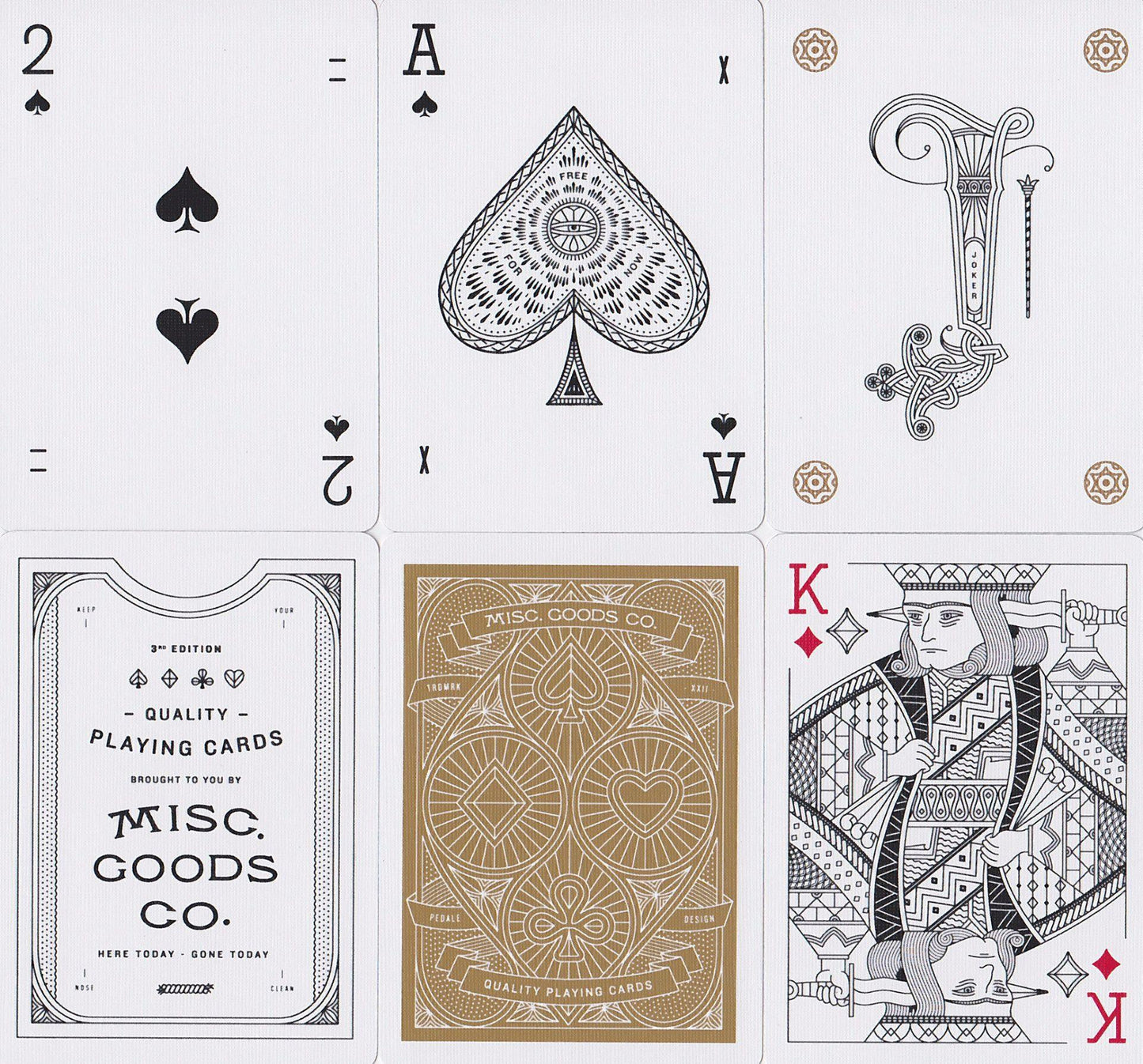 Misc. Goods Co. Playing Cards by Misc. Goods Co.