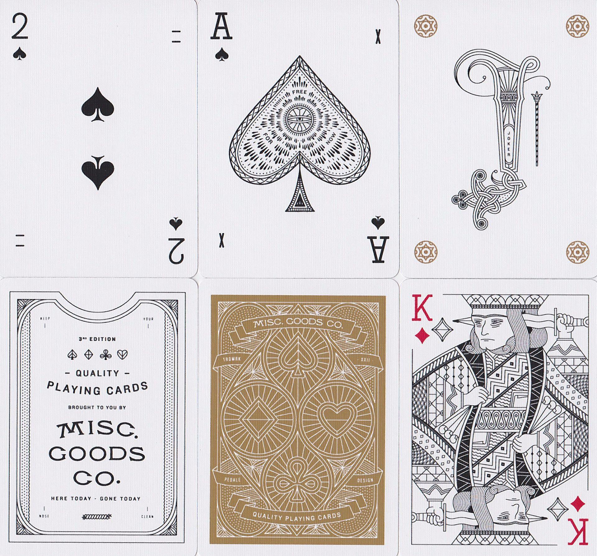 Misc. Goods Co. Playing Cards by Misc. Goods Co.