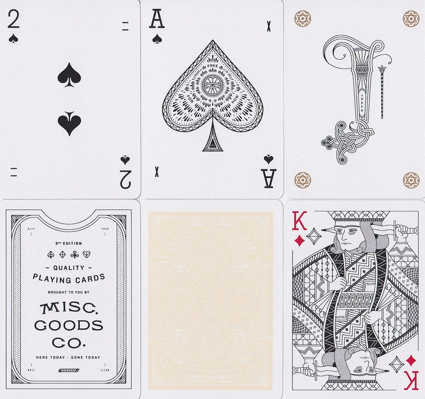 Misc. Goods Co. Playing Cards by Misc. Goods Co.