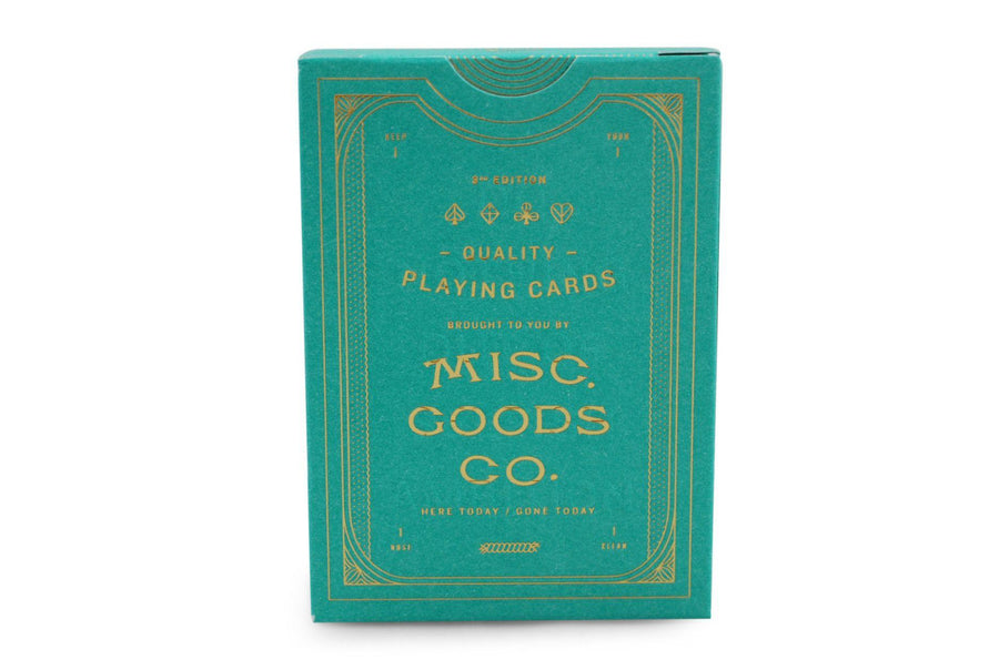 Misc. Goods Co. Playing Cards by Misc. Goods Co.