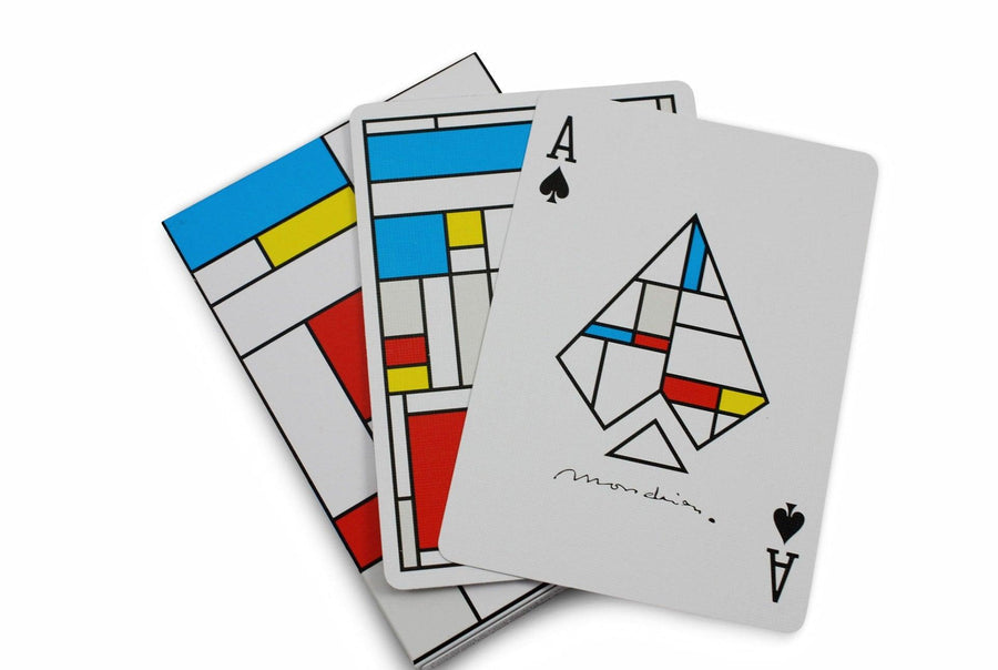 Mondrian Playing Cards* Playing Cards by US Playing Card Co.