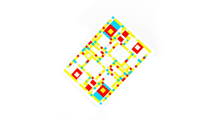 Mondrian Broadway Playing Cards by got magic?