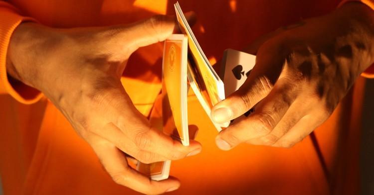 Moranges First Edition (Aqua Finish) Playing Cards by Cartamundi