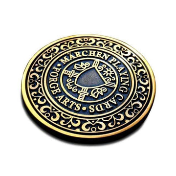 Märchen Dealer Coin Playing Cards by RarePlayingCards.com