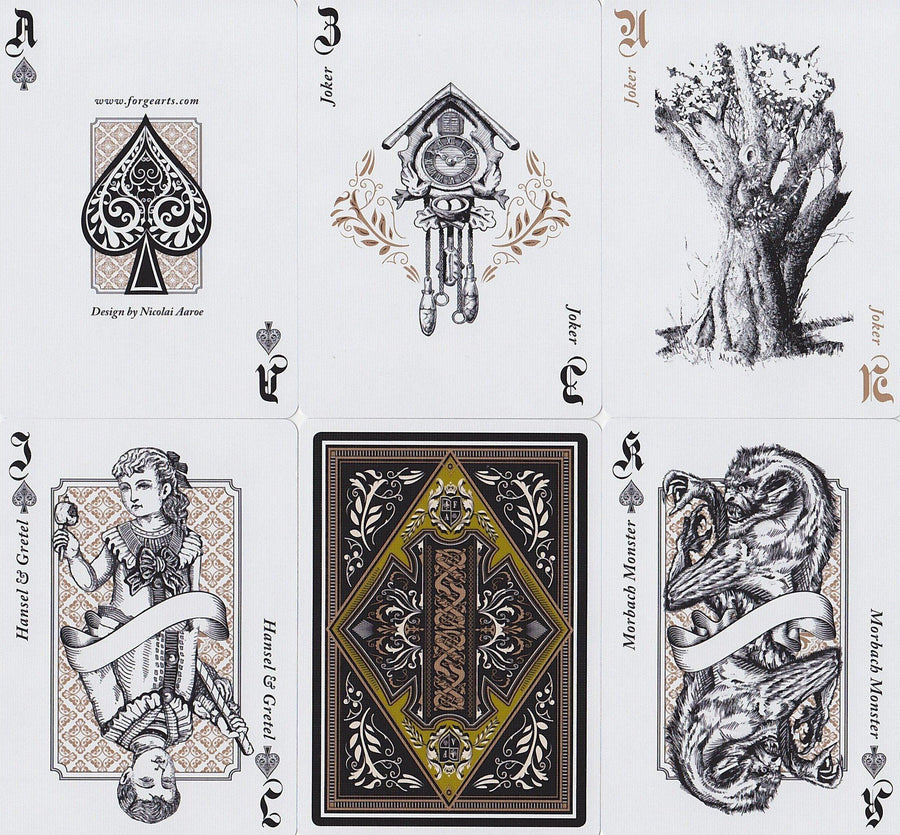 Märchen: Schwarzwald Playing Cards by Forge Arts