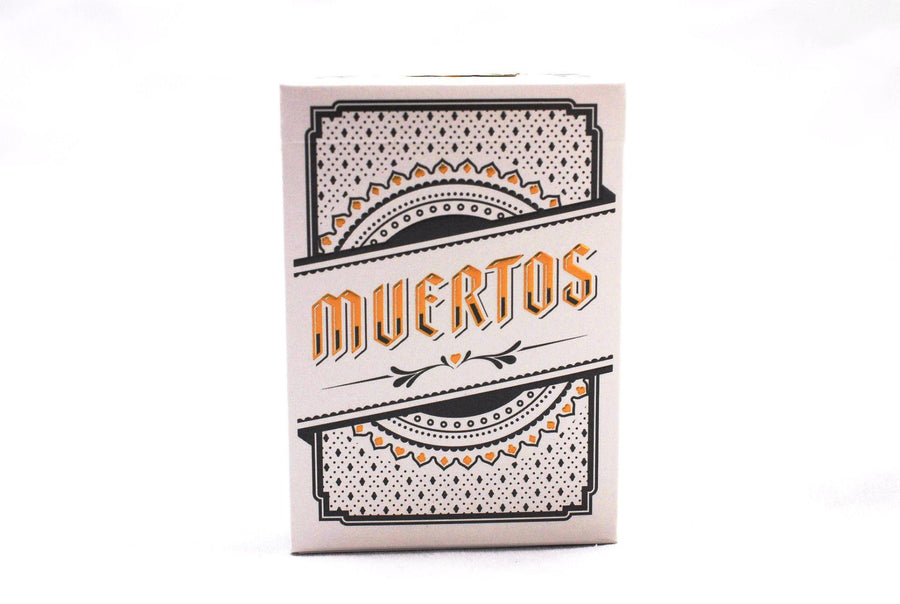 Muertos Mourning Gold Playing Cards* Playing Cards by Steve Minty