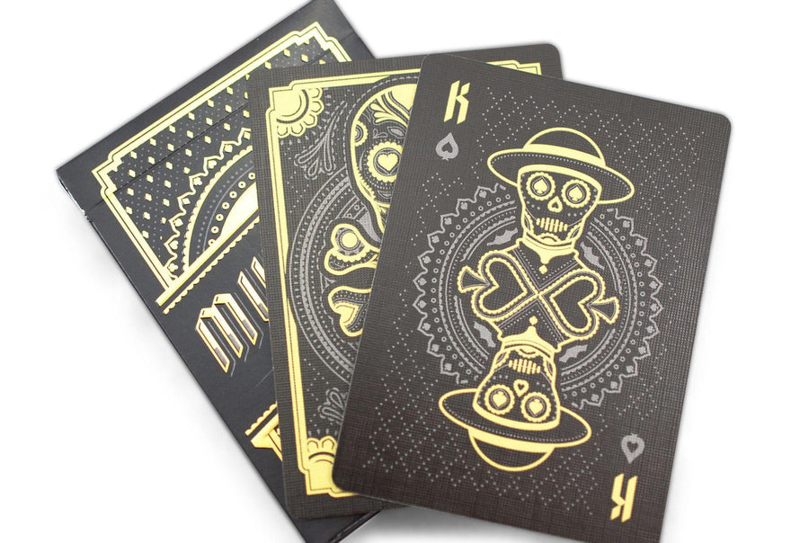 Muertos Night Playing Cards by Steve Minty