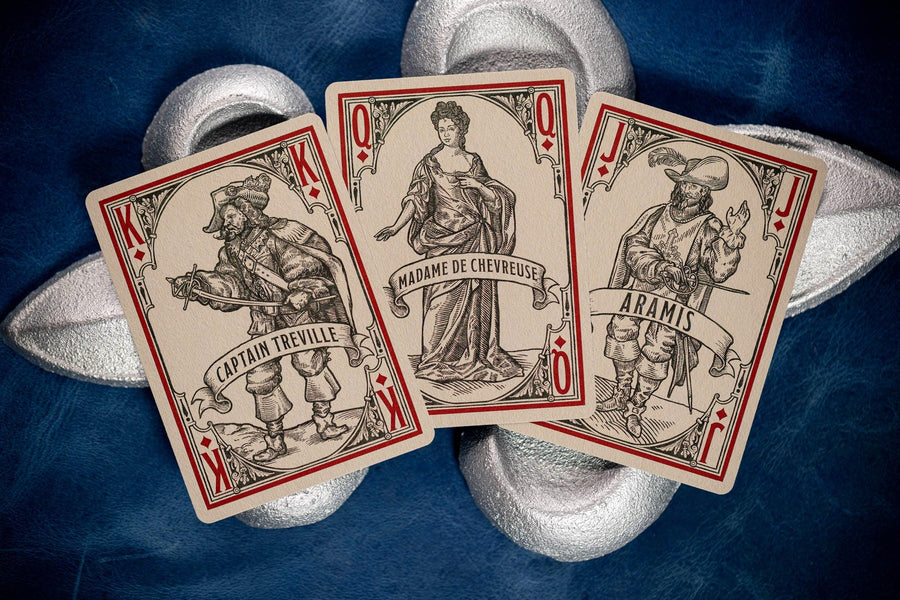 3 Musketeer Playing Cards Playing Cards by Kings Wild Project