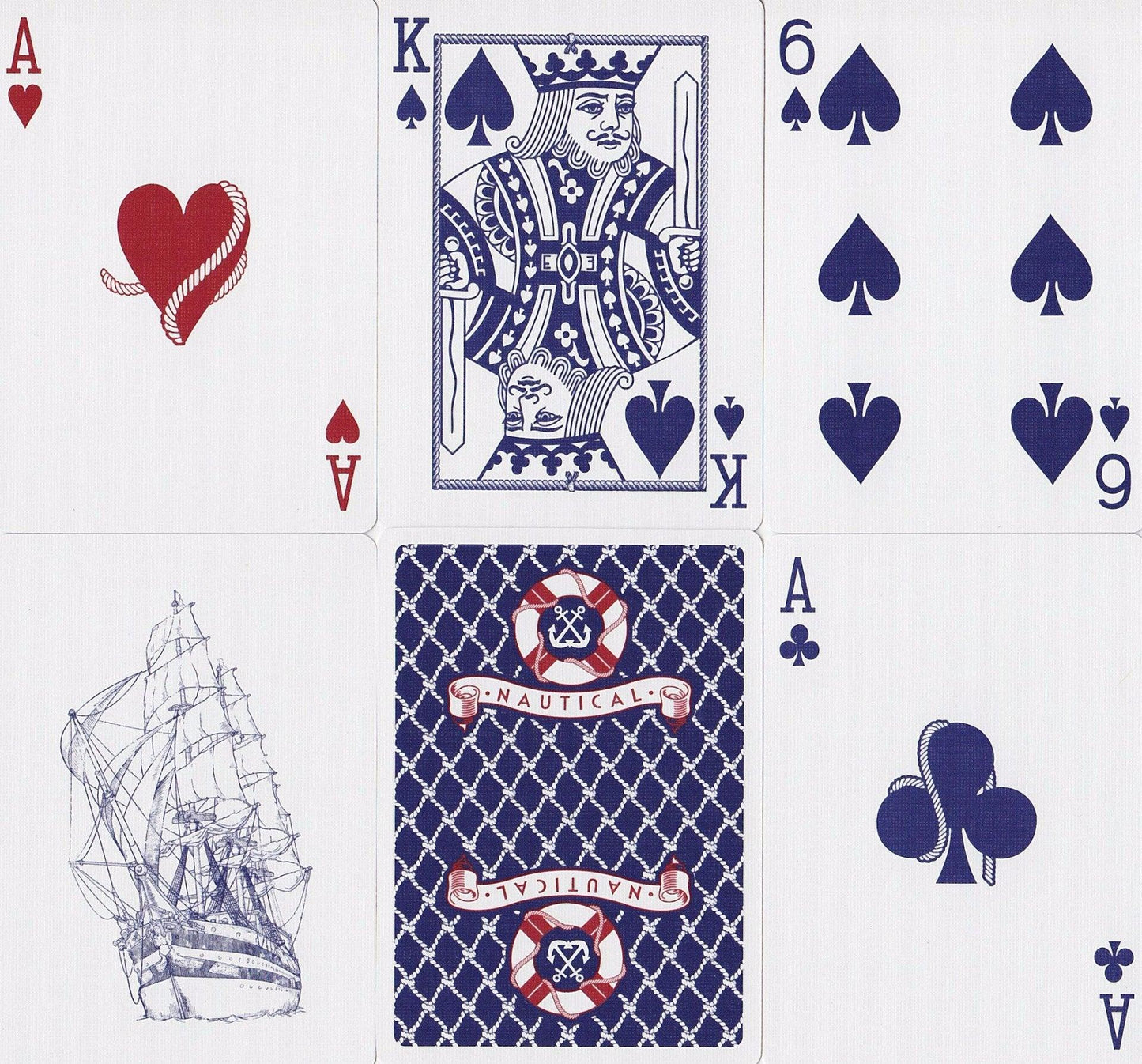 Nautical Playing Cards by The Blue Crown