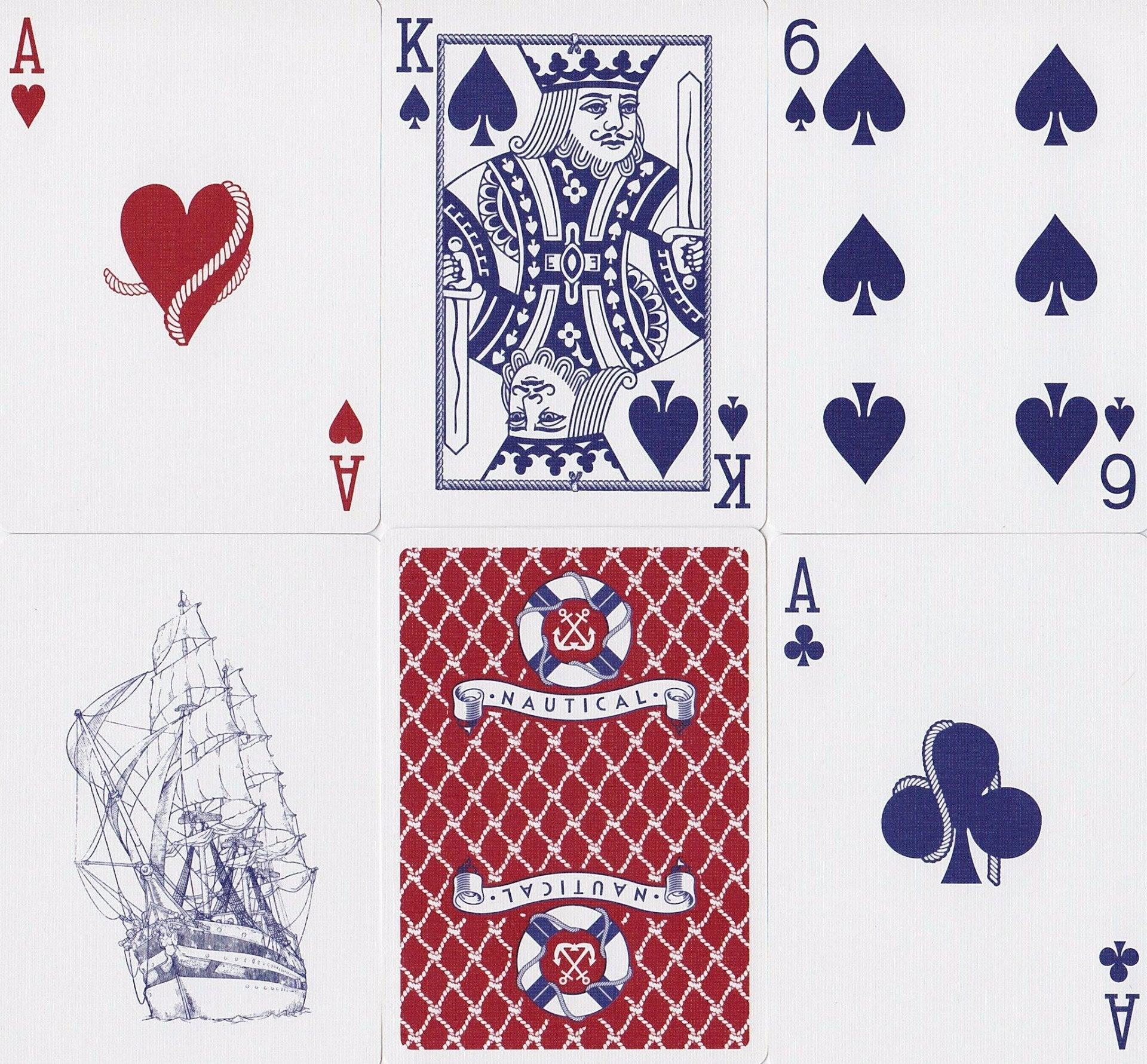 Nautical Playing Cards by The Blue Crown