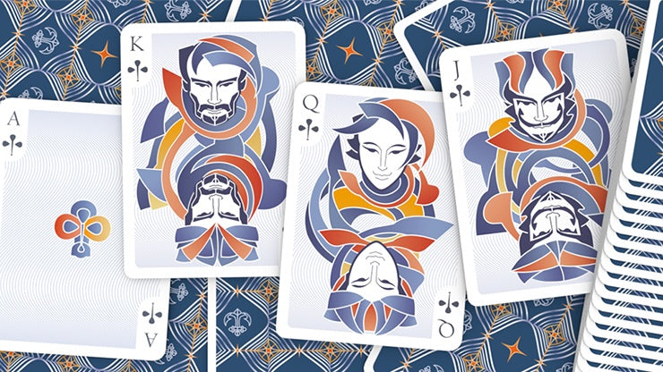 Neo: Wave Classic Playing Cards by US Playing Card Co.