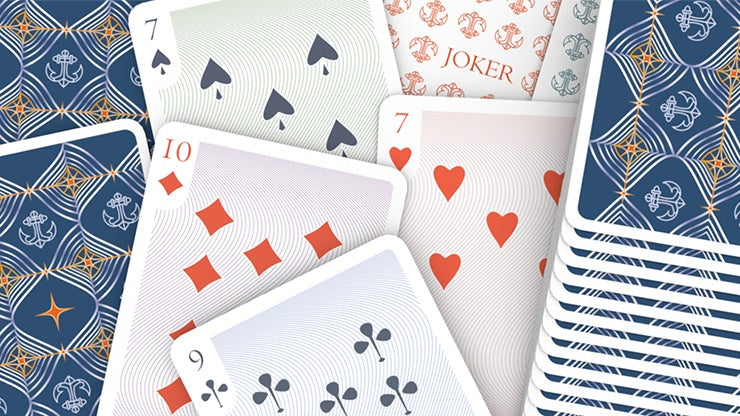 Neo: Wave Classic Playing Cards by US Playing Card Co.