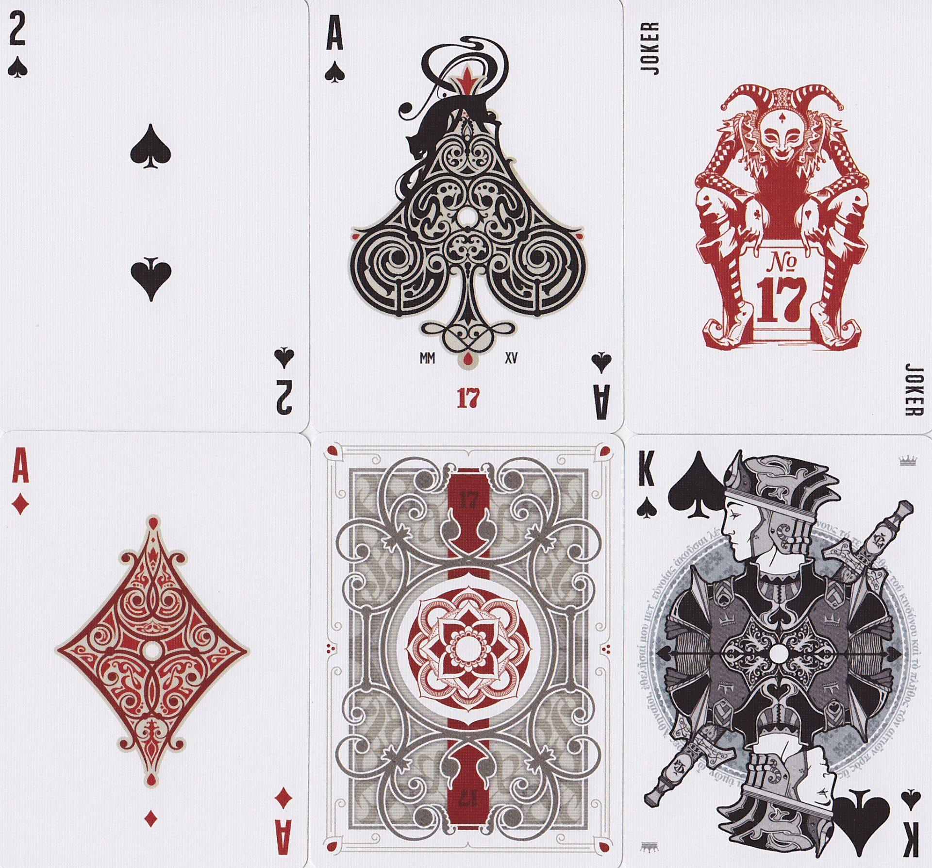 No. 17 Playing Cards by Stockholm 17