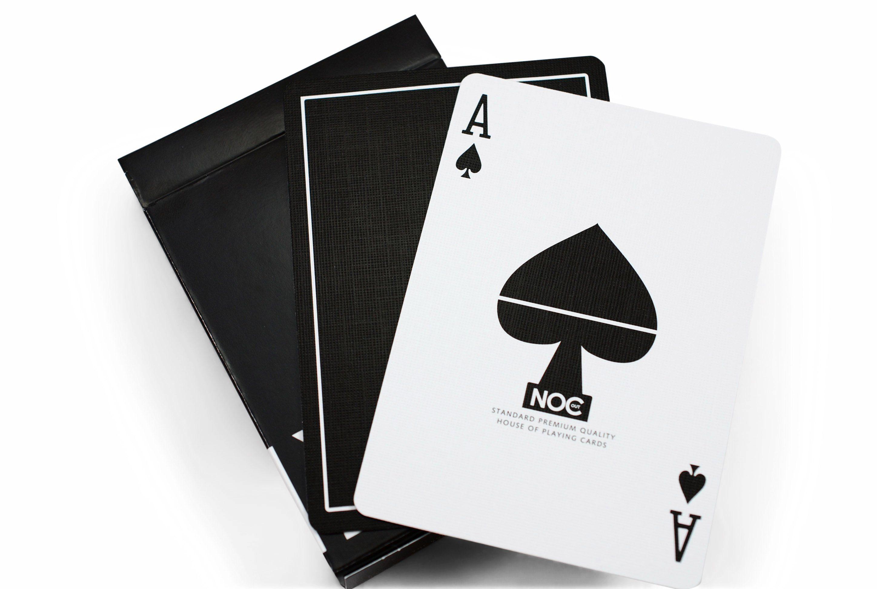 NOC Out: Black-RarePlayingCards.com – Rare Playing Cards