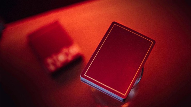 NOC Out: Red/Gold Playing Cards by HOPC