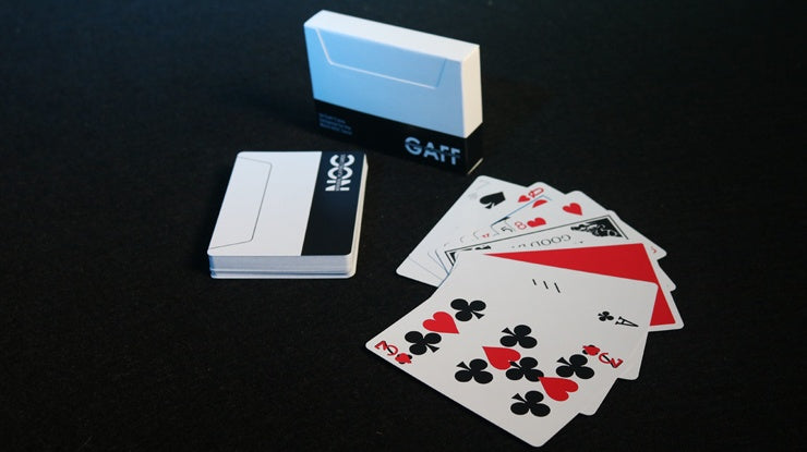 NOC V3S Gaff Deck (Black) Playing Cards by The Blue Crown