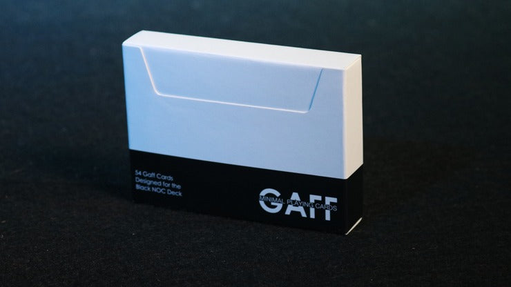 NOC V3S Gaff Deck (Black) Playing Cards by The Blue Crown