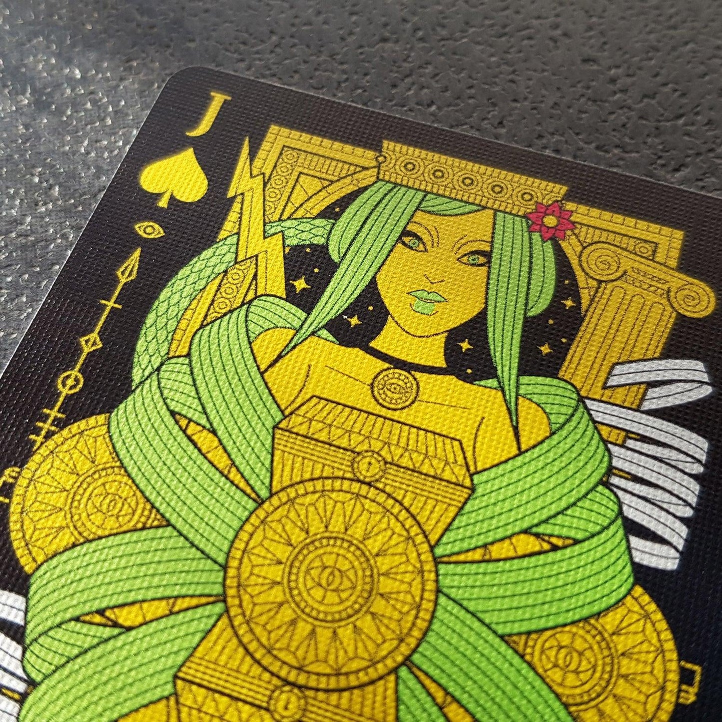 Eva Noire Playing Cards Playing Cards by Thirdway Industries