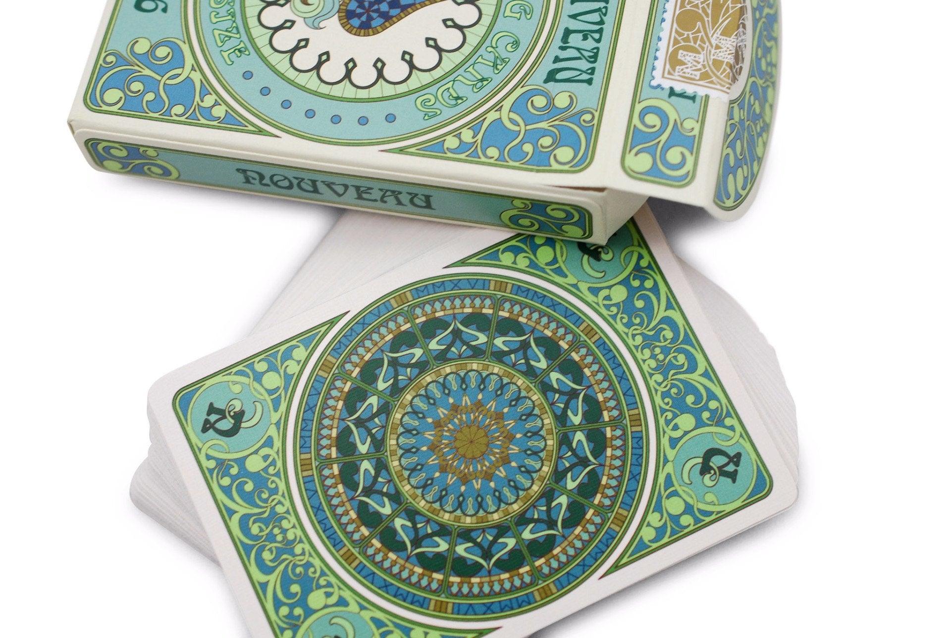 Nouveau Playing Cards by Expert Playing Card Co.