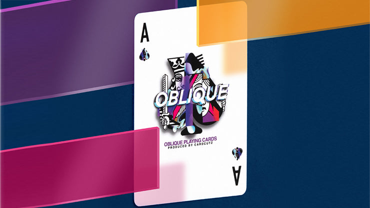Oblique Playing Cards Playing Cards by RarePlayingCards.com