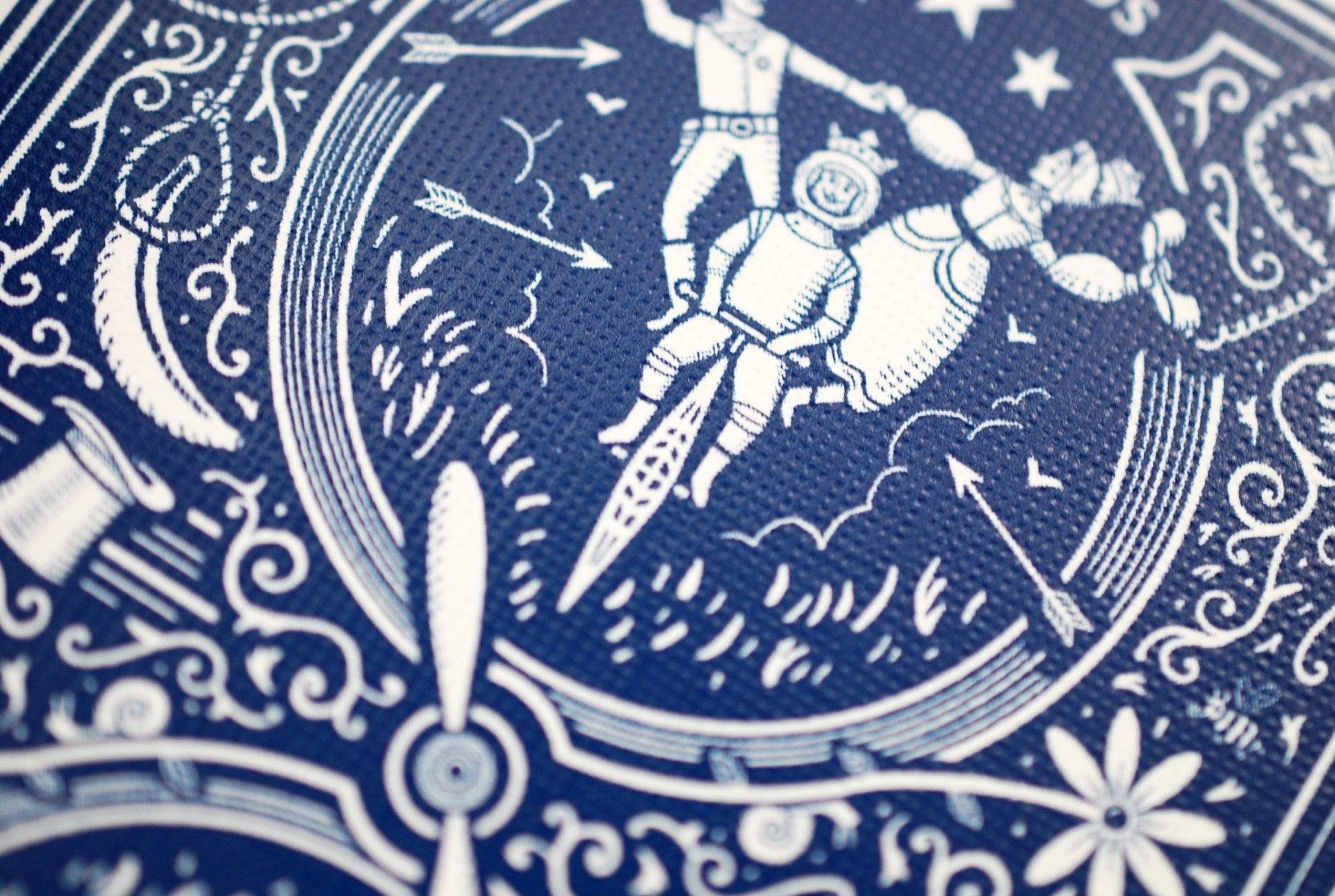 Odd Bods Playing Cards by Art of Play