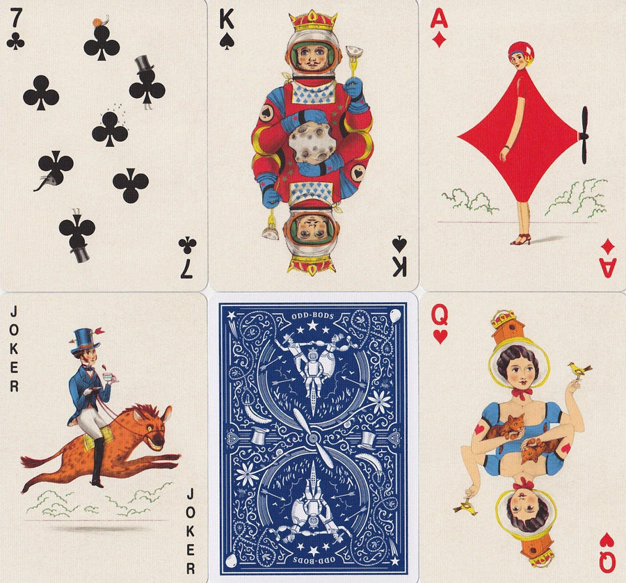 Odd Bods Playing Cards by Art of Play