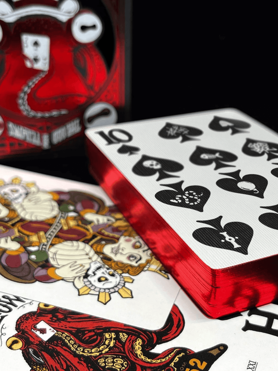 Sir Octo - Gilded Odd Fellows Playing Cards Playing Cards by Stockholm 17