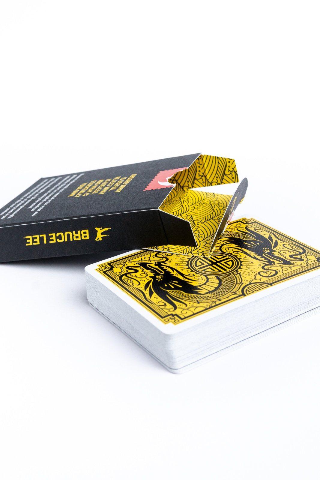 bruce lee card sleeves Official Bruce Lee Playing Cards – Rare Playing Cards