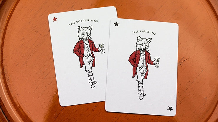 Olive Tally Ho Playing Cards by Kings Wild Project