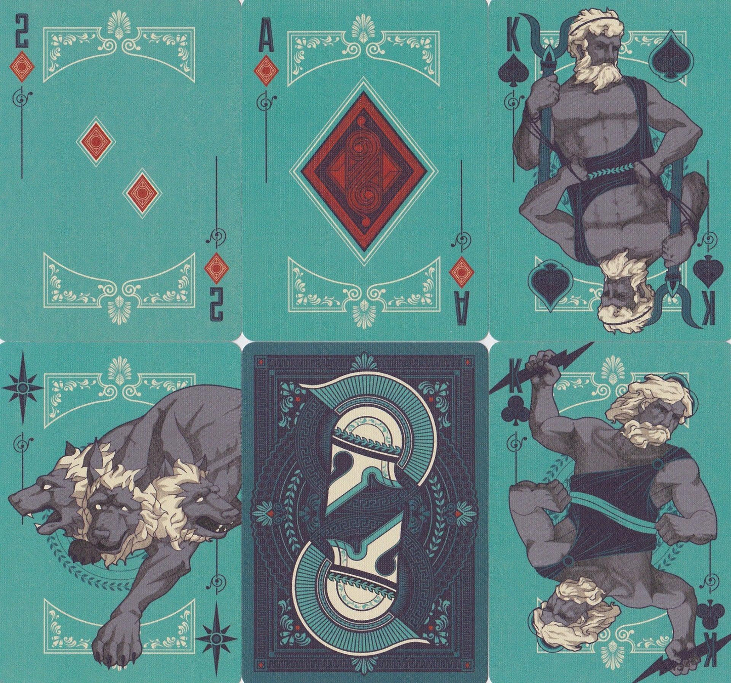 Olympia Underworld Playing Cards Playing Cards by Steve Minty