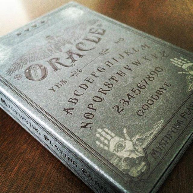 Oracle Shadow Edition Playing Cards by Dead On Paper