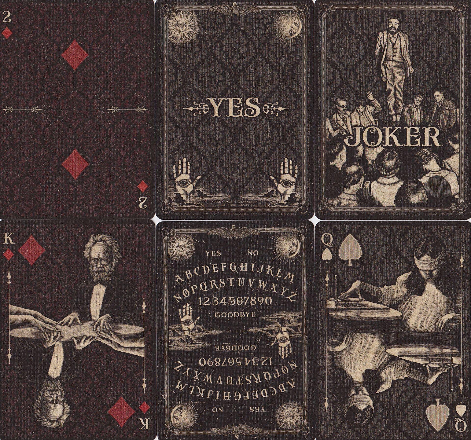 Oracle Shadow Edition Playing Cards by Dead On Paper