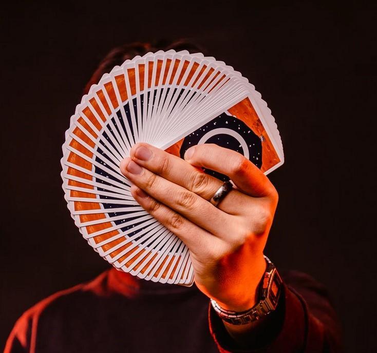 Orbit V8 Playing Cards Playing Cards by Orbit Brown