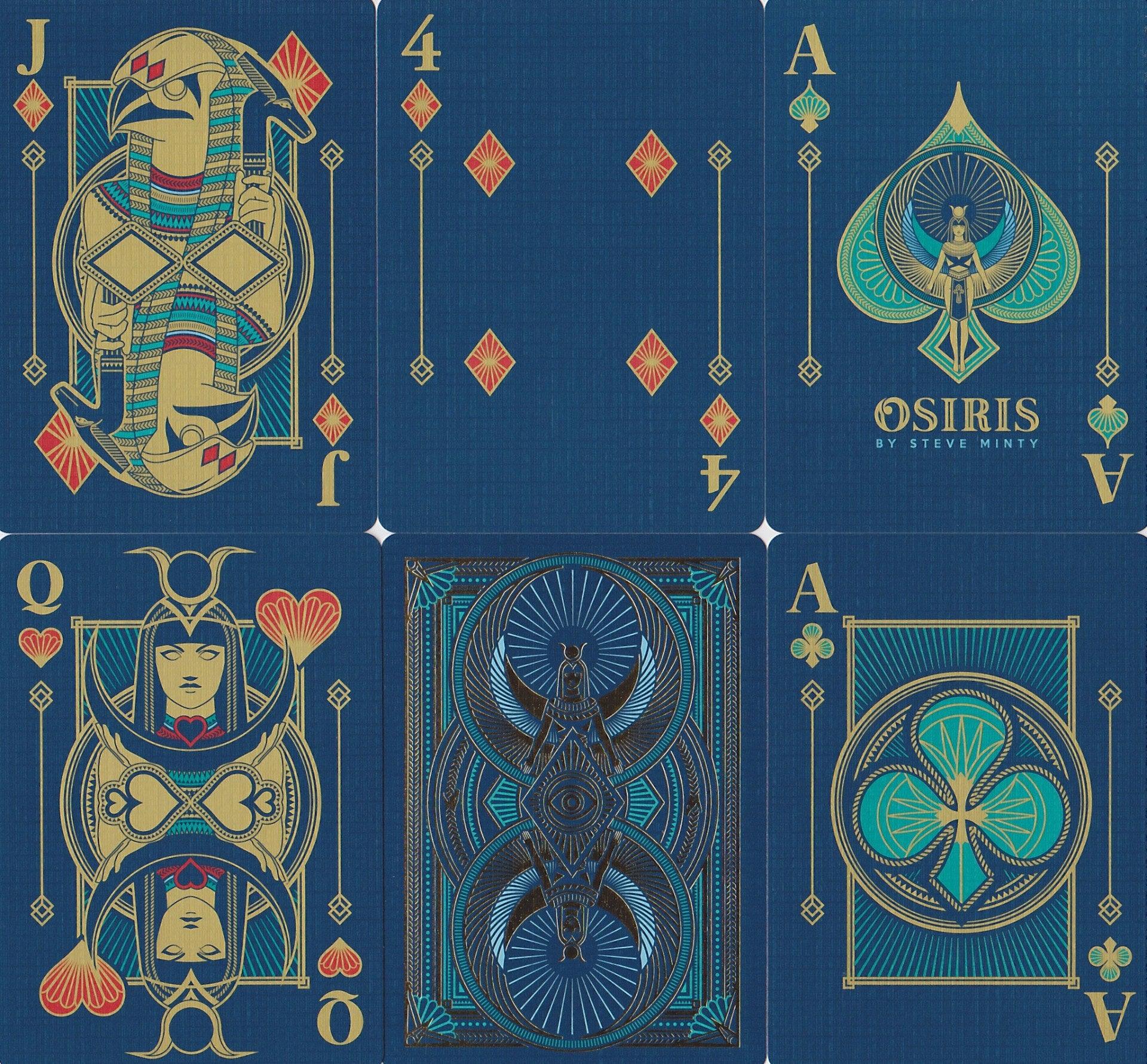 Osiris Playing Cards by Steve Minty