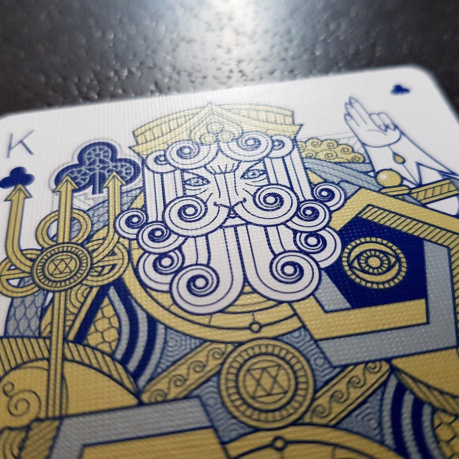 Pantheon Azure Playing Cards Playing Cards by Thirdway Industries