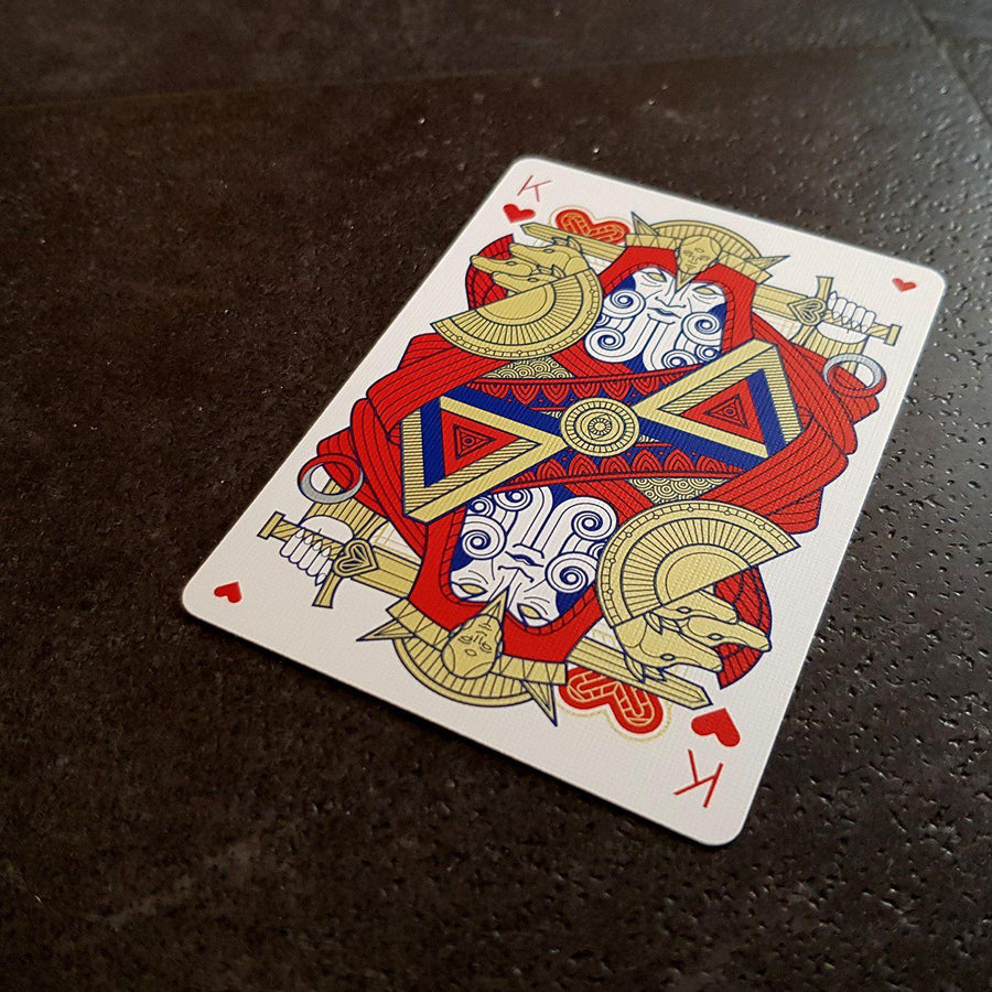 Pantheon Azure Playing Cards Playing Cards by Thirdway Industries