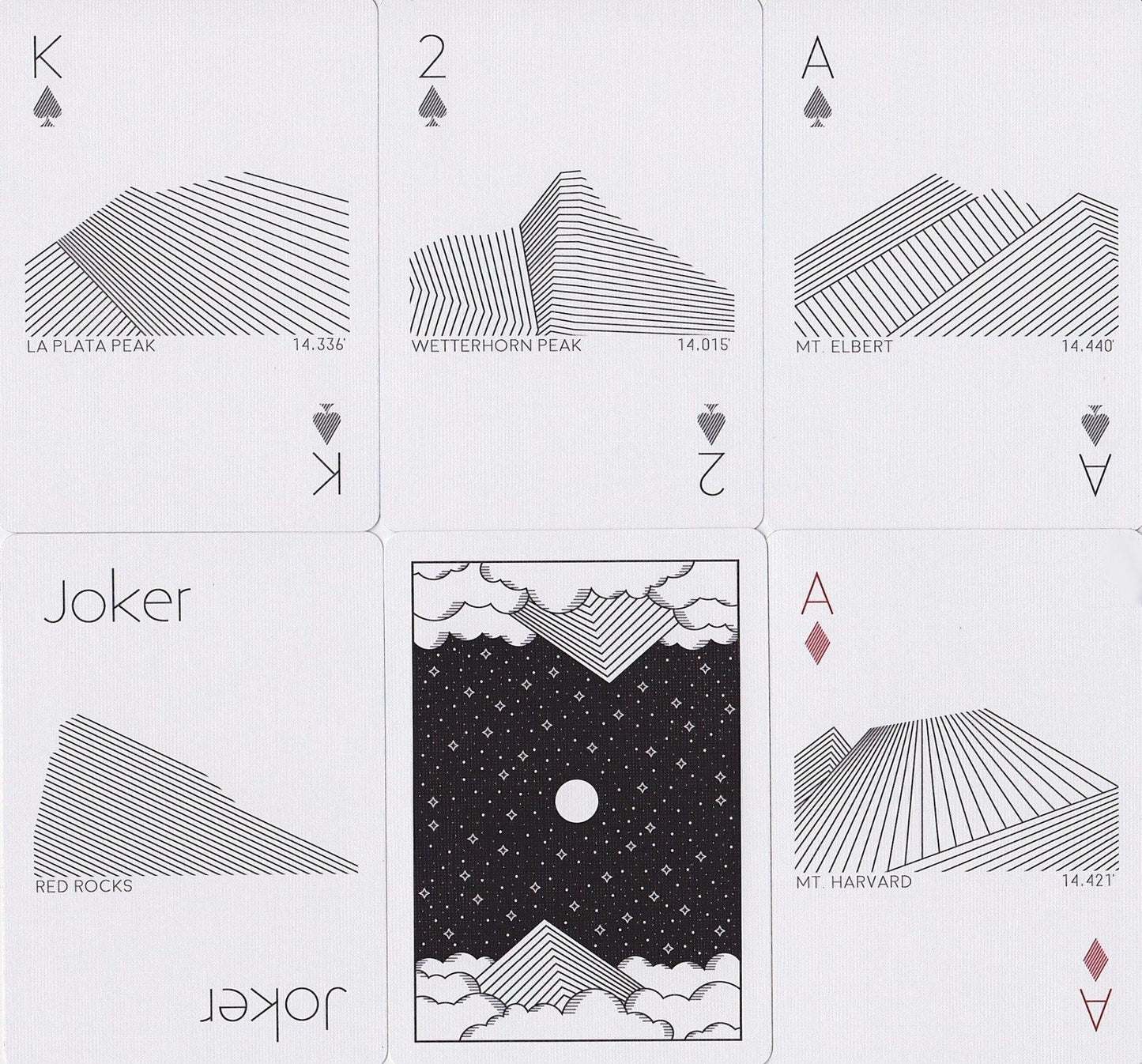 Peak Playing Cards by US Playing Card Co.