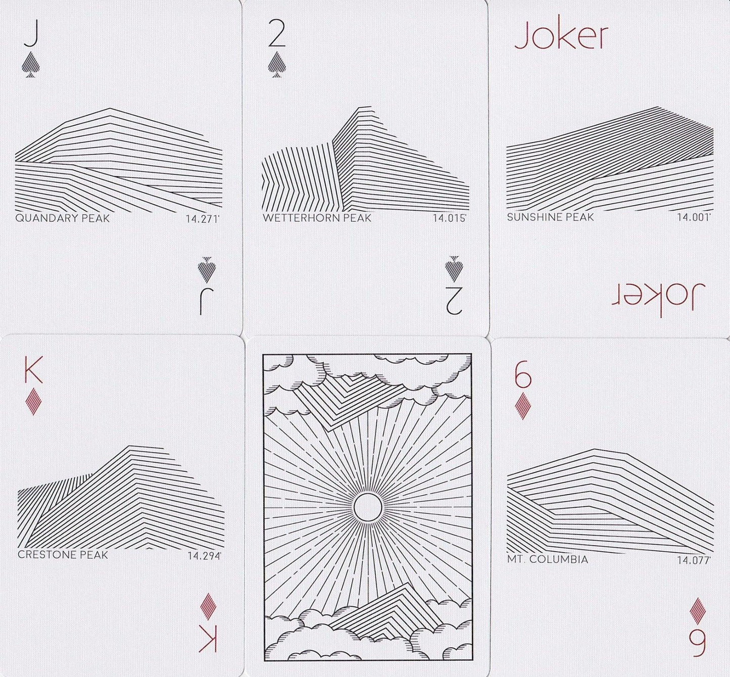 Peak Playing Cards by US Playing Card Co.