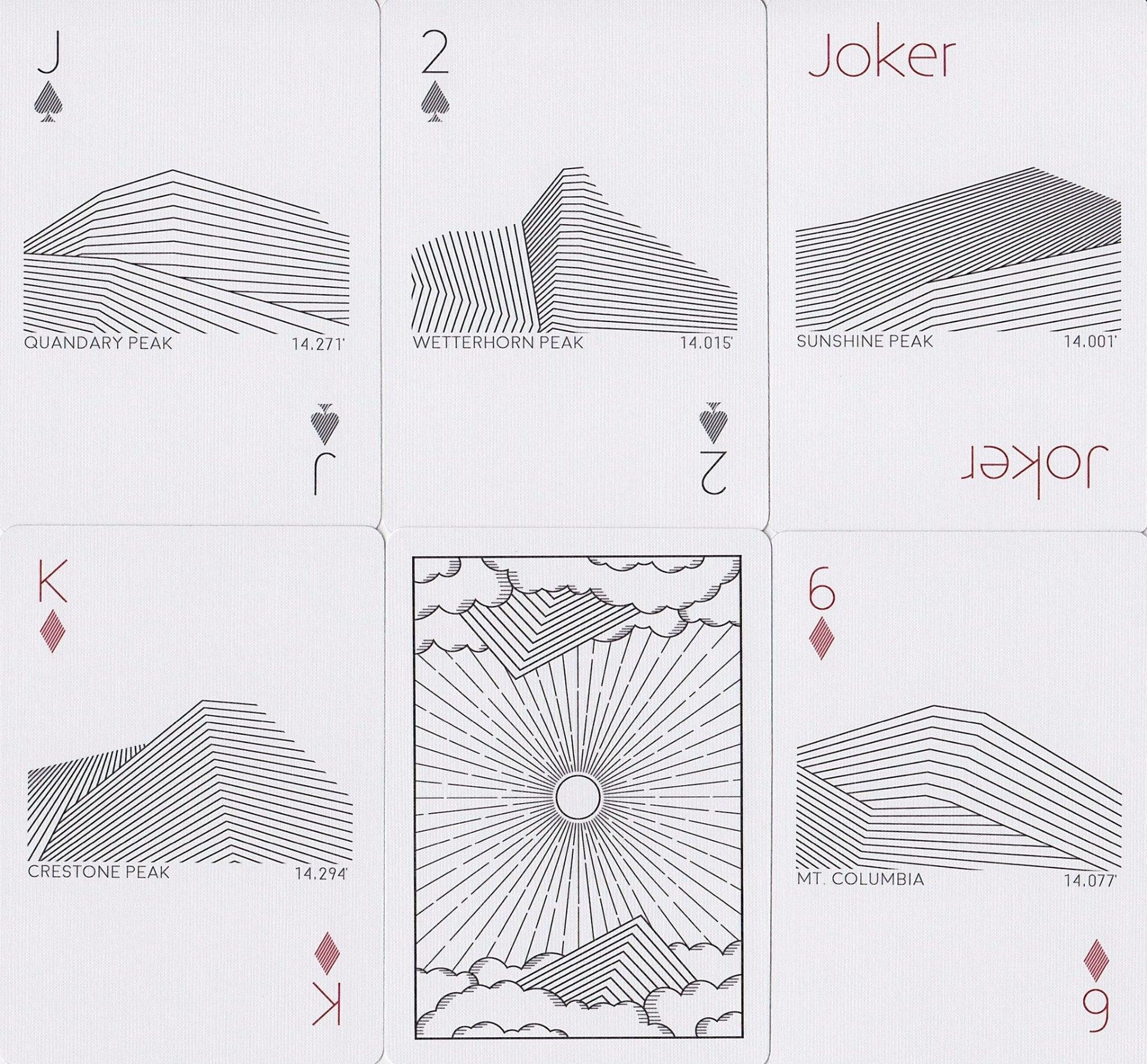 Peak Playing Cards by US Playing Card Co.