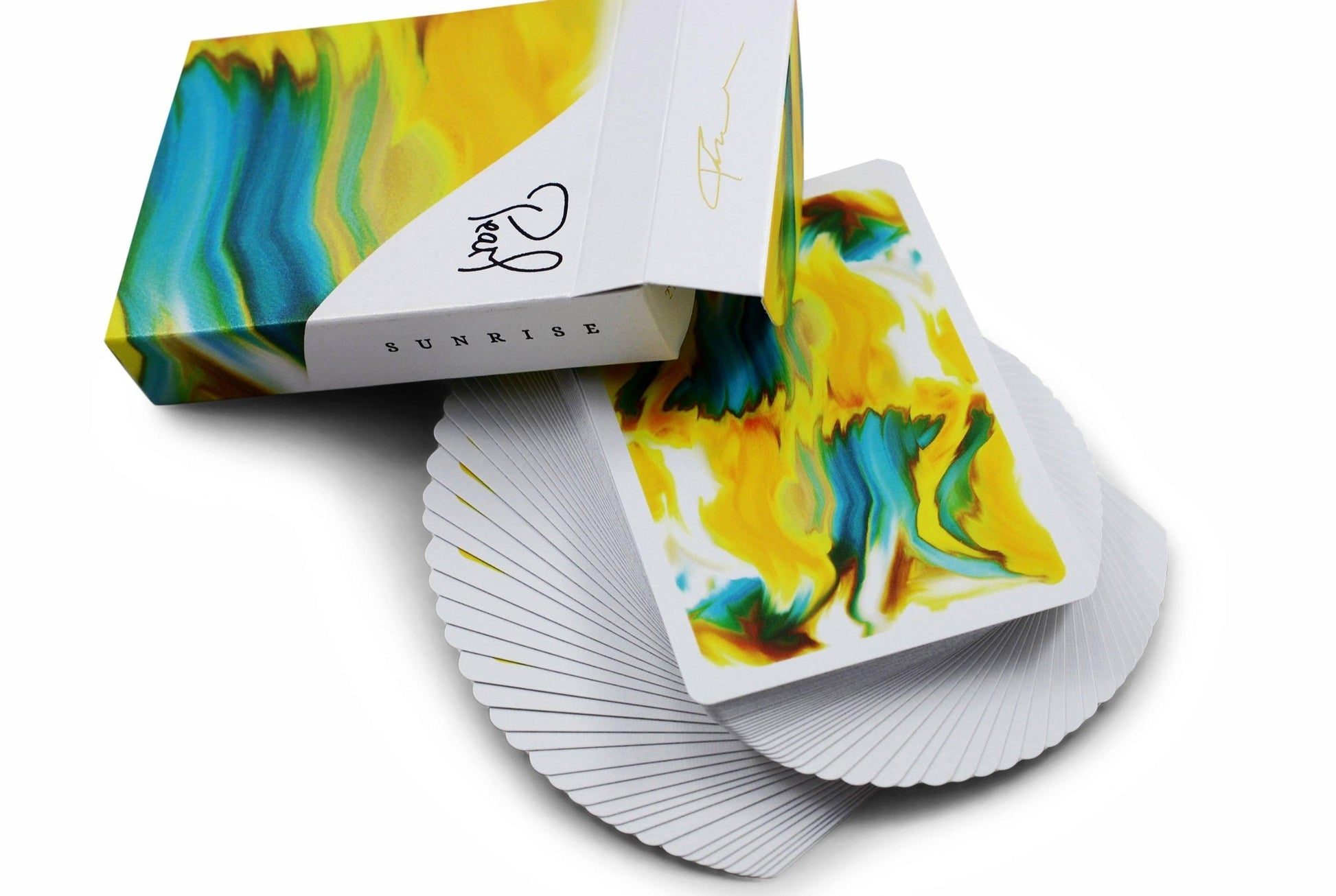 Pearl: Sunrise Playing Cards by Hanson Chien