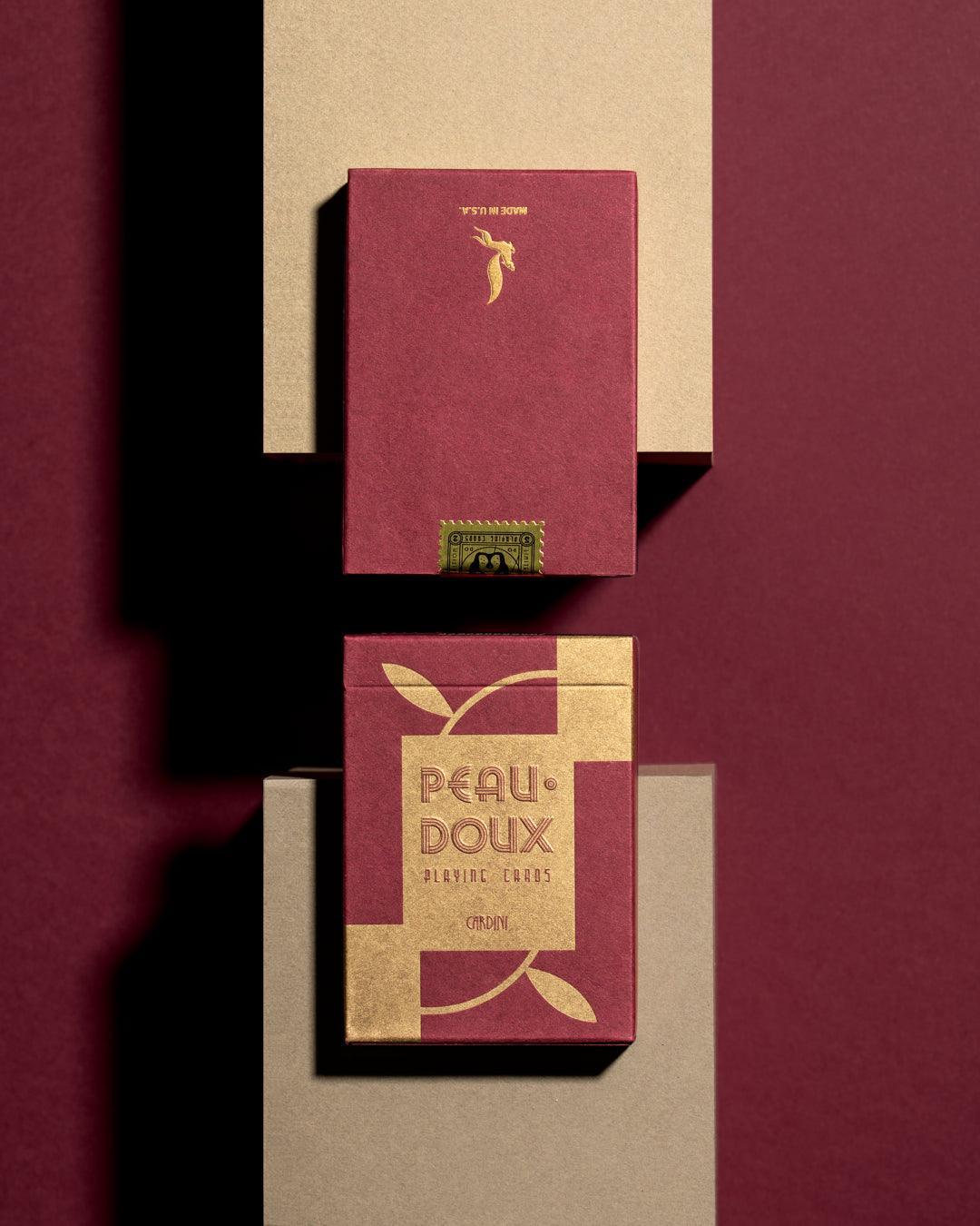 Peau Doux Playing Cards - Deer Back Playing Cards by Art of Play