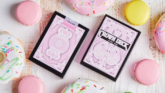 Pink Crown Playing Cards by The Blue Crown