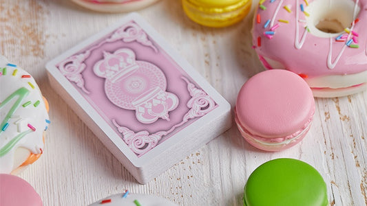 Pink Crown Playing Cards by The Blue Crown